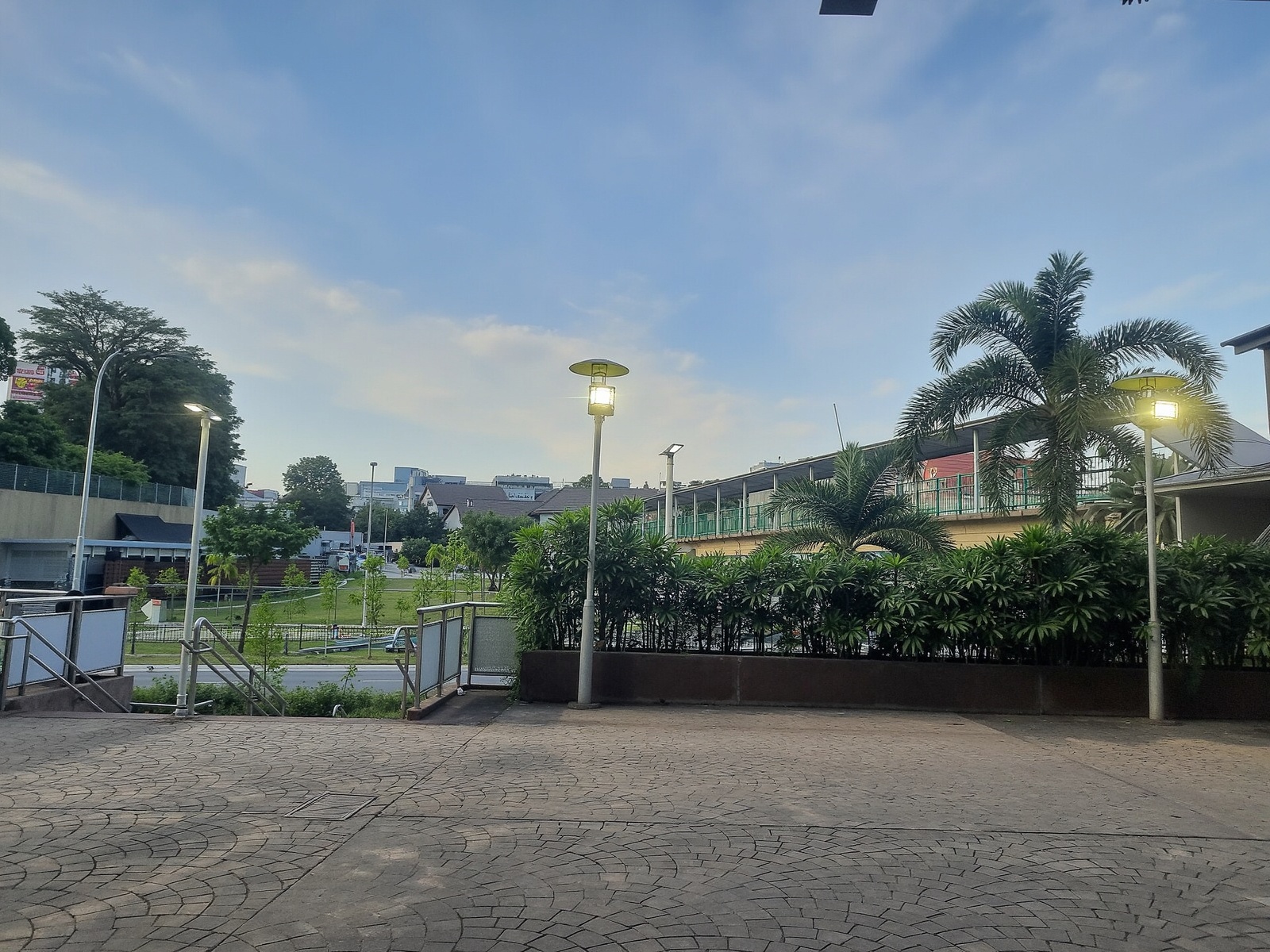Thomson Plaza shopping mall grounds beside Upper Thomson MRT, a 551 metre walk from Thomson Reserve