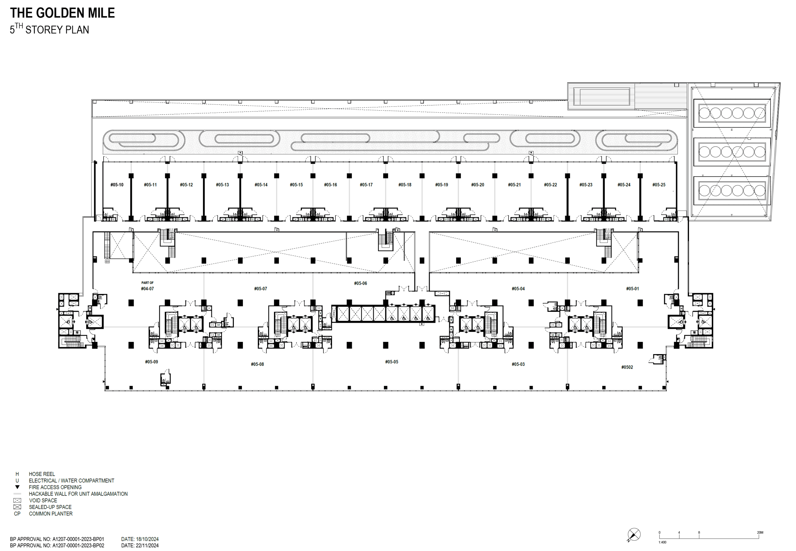 5th Storey Plan