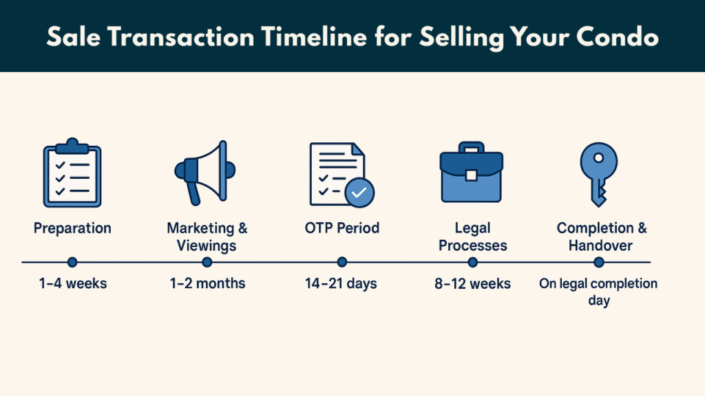 Sale Transaction Timeline for Selling Your Condo