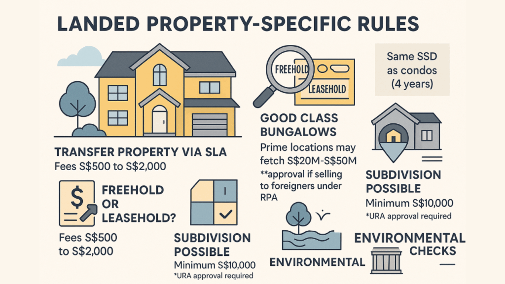 Landed Property-Specific Rules